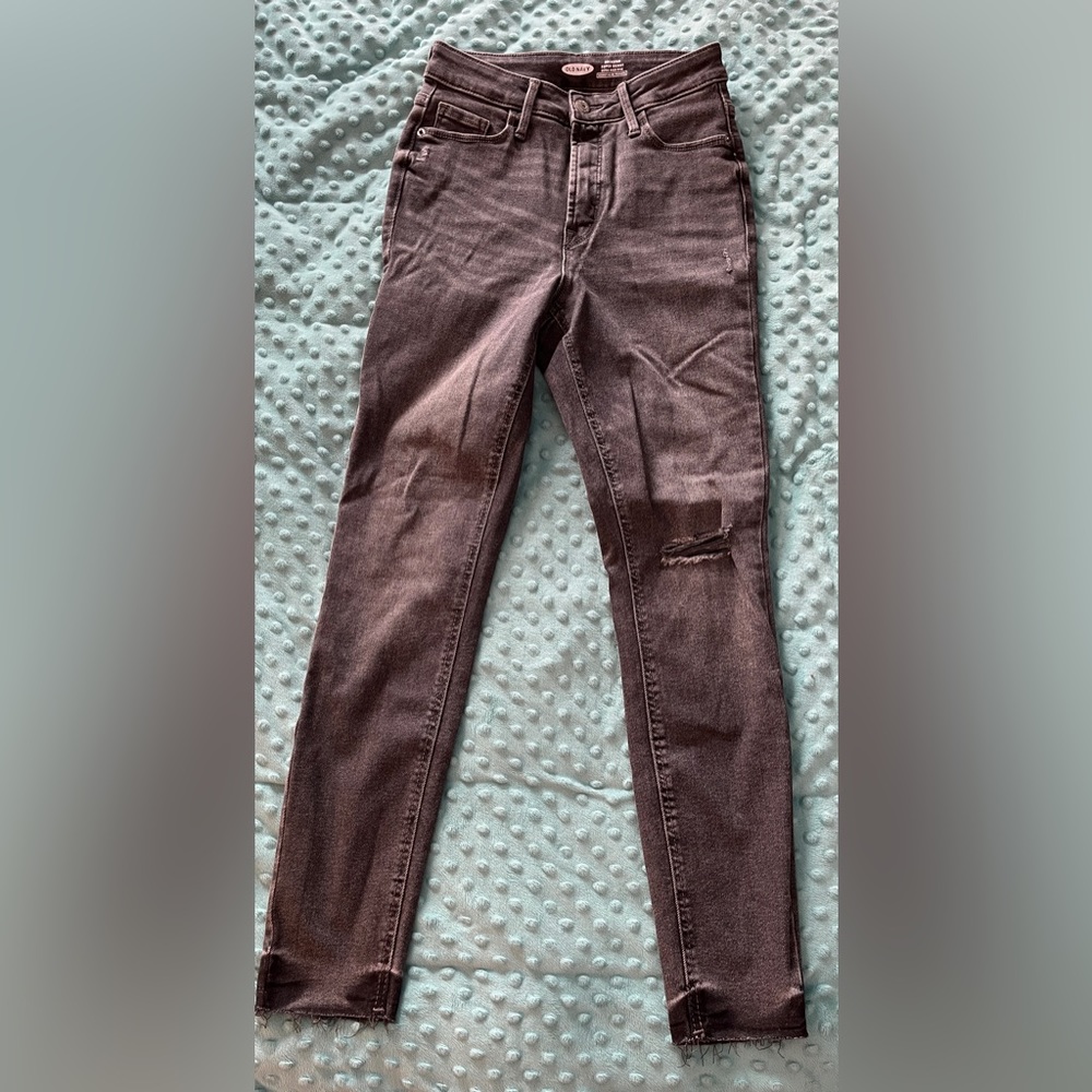 Old Navy Rockstar Super Skinny High Rise Jeans - Dark Wash